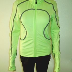 Lululemon lime-green Neon Jacket